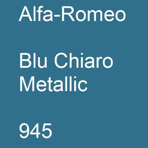 Alfa-Romeo, Blu Chiaro Metallic, 945.